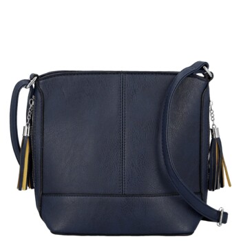 Dámská crossbody kabelka tmavě modrá - Firenze Alevin