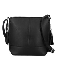 Dámská crossbody kabelka černá - Firenze Alevin