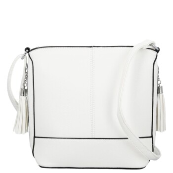 Dámská crossbody kabelka bílá - Firenze Alevin