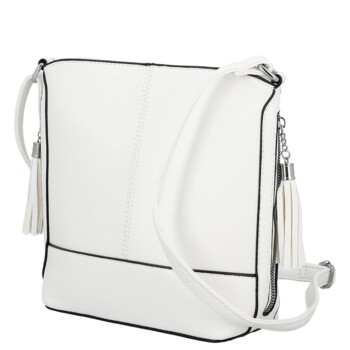 Dámská crossbody kabelka bílá - Firenze Alevin
