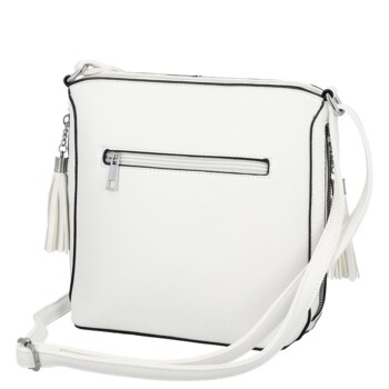 Dámská crossbody kabelka bílá - Firenze Alevin