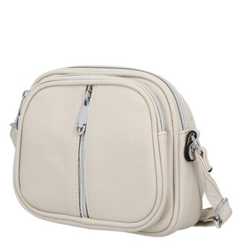 Dámská crossbody kabelka béžová - Firenze Patrika