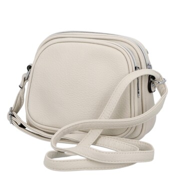 Dámská crossbody kabelka béžová - Firenze Patrika