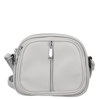 Dámská crossbody kabelka šedá - Firenze Patrika