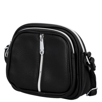 Dámská crossbody kabelka černá - Firenze Patrika