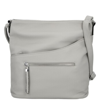 Dámská crossbody kabelka šedá - Firenze Berit