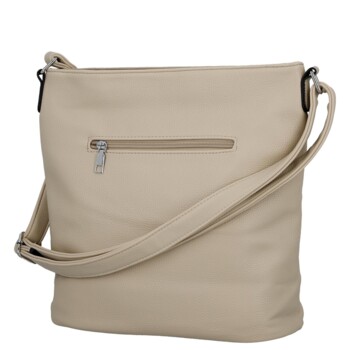 Dámská crossbody kabelka béžová - Firenze Berit