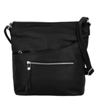 Dámská crossbody kabelka černá - Firenze Berit