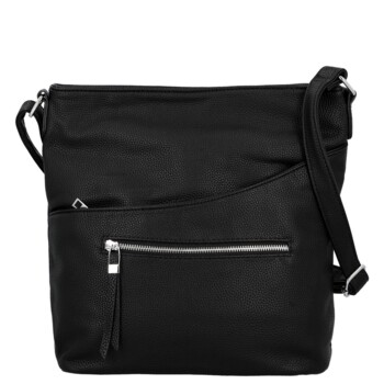 Dámská crossbody kabelka černá - Firenze Berit