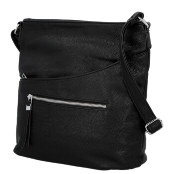 Dámská crossbody kabelka černá - Firenze Berit