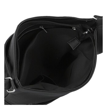 Dámská crossbody kabelka černá - Firenze Berit