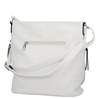 Dámská crossbody kabelka bílá - Firenze Gabriele