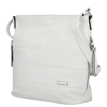 Dámská crossbody kabelka bílá - Firenze Gabriele
