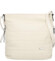 Dámská crossbody kabelka krémová - Firenze Gabriele