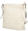 Dámská crossbody kabelka krémová - Firenze Gabriele