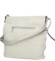 Dámská crossbody kabelka šedá - Firenze Gabriele