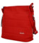 Dámská crossbody kabelka červená - Firenze Gabriele