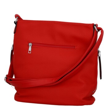 Dámská crossbody kabelka červená - Firenze Gabriele