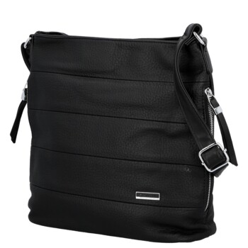 Dámská crossbody kabelka černá - Firenze Gabriele