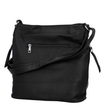 Dámská crossbody kabelka černá - Firenze Gabriele