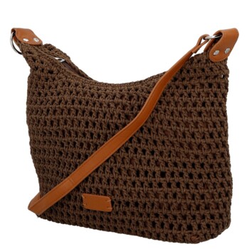 Dámská crossbody kabelka hnědá - Firenze Janelle