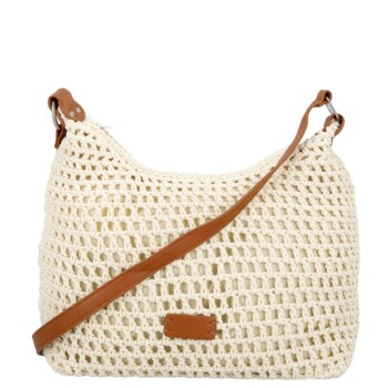 Dámská crossbody kabelka krémová - Firenze Janelle
