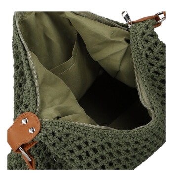 Dámská crossbody kabelka zelená - Firenze Janelle