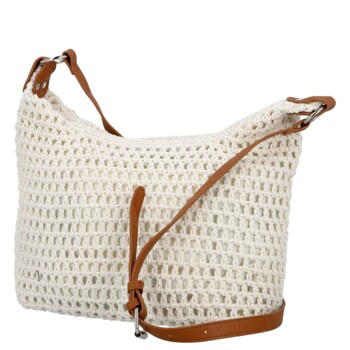 Dámská crossbody kabelka bílá - Firenze Janelle