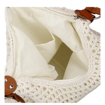 Dámská crossbody kabelka bílá - Firenze Janelle