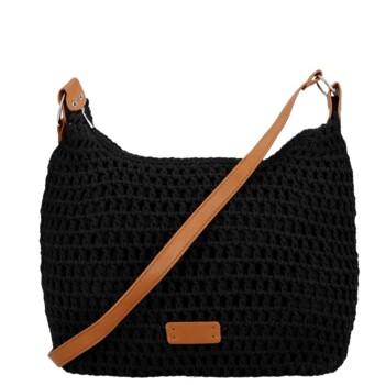 Dámská crossbody kabelka černá - Firenze Janelle