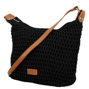 Dámská crossbody kabelka černá - Firenze Janelle
