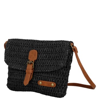 Dámská crossbody kabelka černá - Firenze Sina