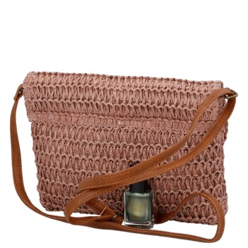 Dámská crossbody kabelka růžová - Firenze Sina