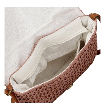 Dámská crossbody kabelka růžová - Firenze Sina