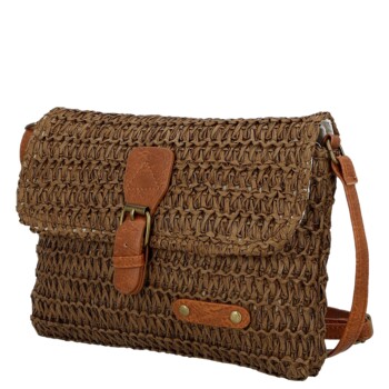 Dámská crossbody kabelka hnědá - Firenze Sina