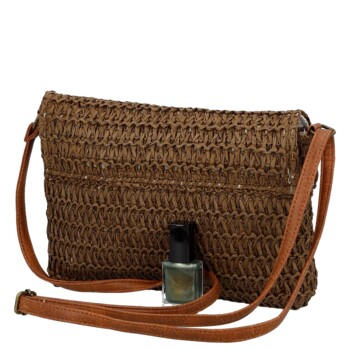 Dámská crossbody kabelka hnědá - Firenze Sina