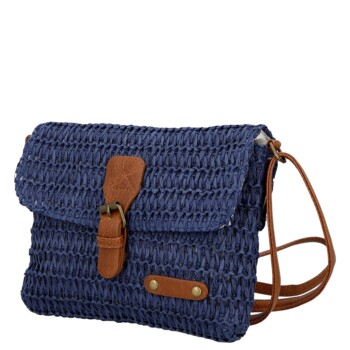 Dámská crossbody kabelka modrá - Firenze Sina