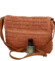 Dámská crossbody kabelka cihlově červená - Firenze Sina