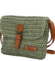 Dámská crossbody kabelka zelená - Firenze Sina