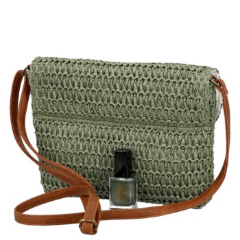 Dámská crossbody kabelka zelená - Firenze Sina