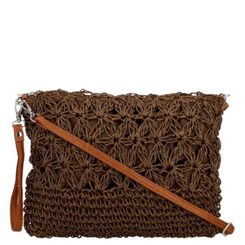 Dámská crossbody kabelka hnědá - Firenze Seiya