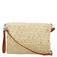 Dámská crossbody kabelka krémová - Firenze Seiya