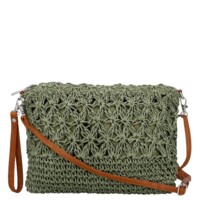 Dámská crossbody kabelka zelená - Firenze Seiya