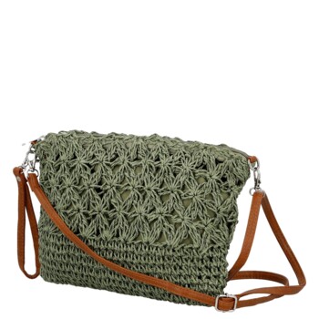Dámská crossbody kabelka zelená - Firenze Seiya