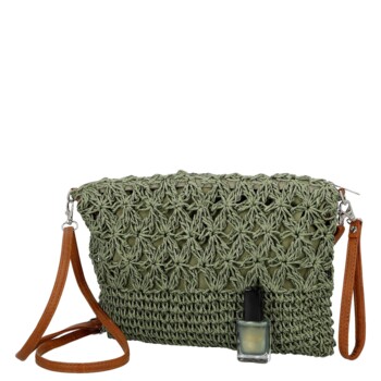 Dámská crossbody kabelka zelená - Firenze Seiya