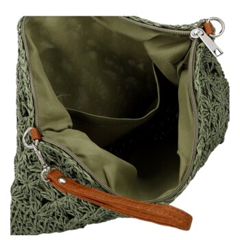 Dámská crossbody kabelka zelená - Firenze Seiya