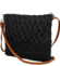Dámská crossbody kabelka černá - Firenze Seiya