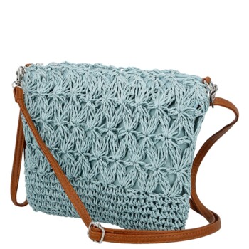 Dámská crossbody kabelka světle modrá - Firenze Seiya