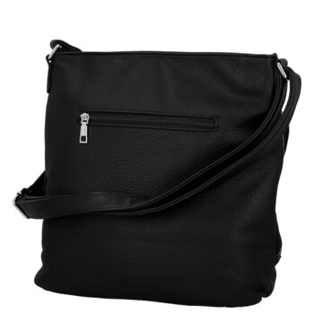 Dámská crossbody kabelka černá - Firenze Semir