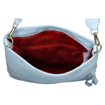 Dámská crossbody kabelka světle modrá - Laura Biaggi Sherica